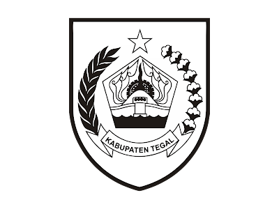 Logo Kabupaten Tegal Hitam Putih Vector Cdr & Png HD