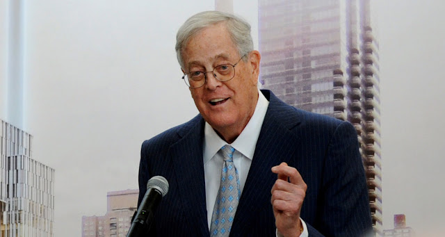 David Koch Net Worth - $55.2 Billion