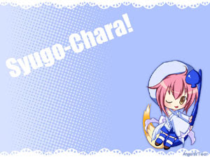 Miki Amu Hinamori Shugo Chara Anime WAllpaper