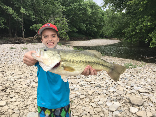 Largemouth Bass, Little Miami River, Milford Ohio