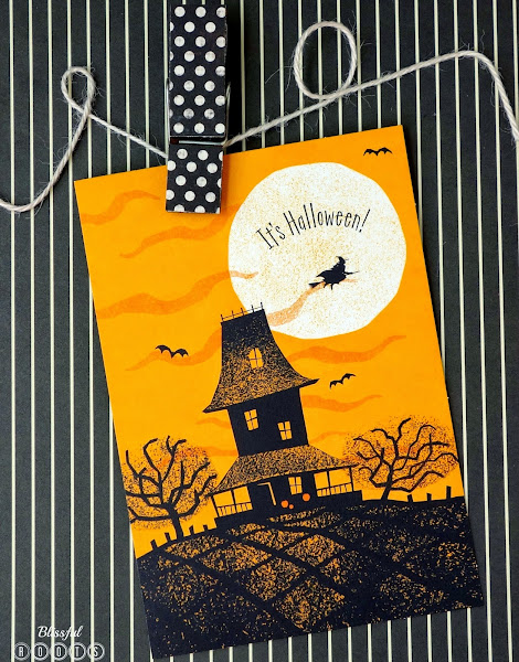 Decorating With Halloween Cards from Blissful Roots