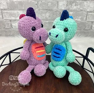 PATRON GRATIS DINOSAURIO AMIGURUMI 67282