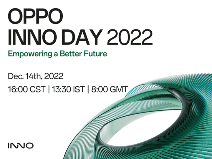 OPPO to Unveil New Cutting-Edge Tech and Commitment to “Empowering a Better Future” at INNO DAY 2022 on December 14