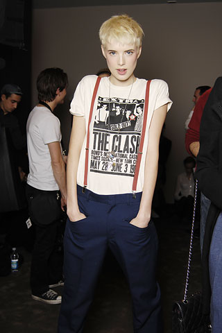 Ecletic and Edgy Agyness Deyn