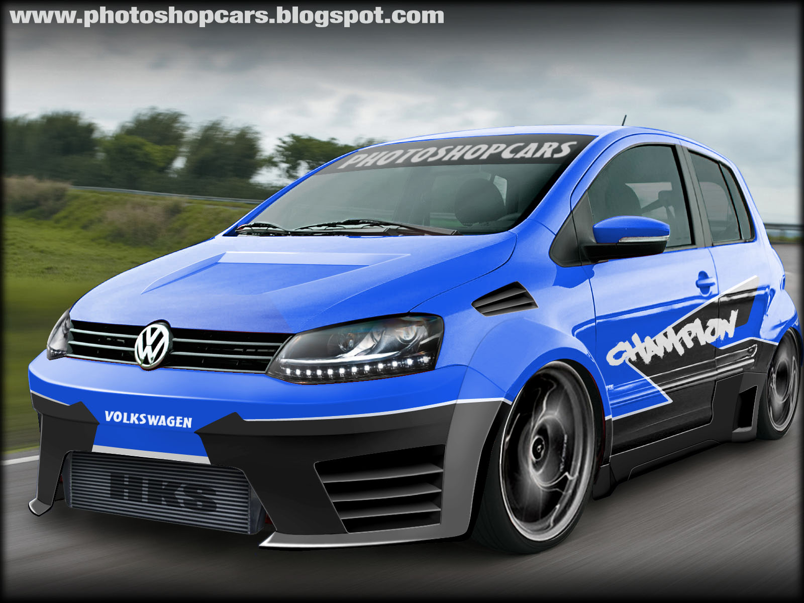 Novo VW Fox 2010 tuning racing rebaixado tuning virtual