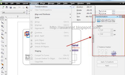 langkah langkah membuat kartu nama menggunakan coreldraw