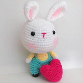 PATRON GRATIS CONEJO CORAZON AMIGURUMI 36202