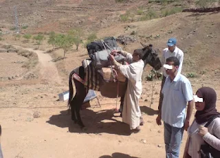 التعيين في القرى المعاناة 