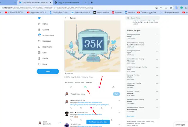 HOW TO EASILY COMPLETE TWITTER TASKS ON PICOWOKERS CUM SPROUTGIGS
