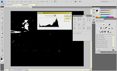 Photoshop CS4 tutorials threshold