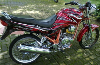 Modifikasi Motor Yamaha Scorpio Z