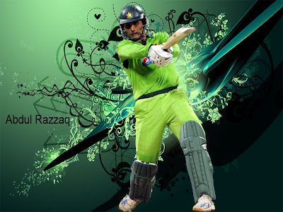 Abdul Razzaq Latest Wallpaper 2012