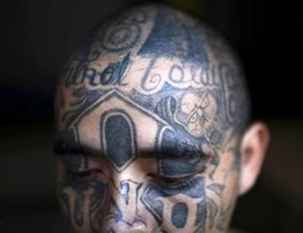 gang tattoo. 2008 in Gang Tattoos |