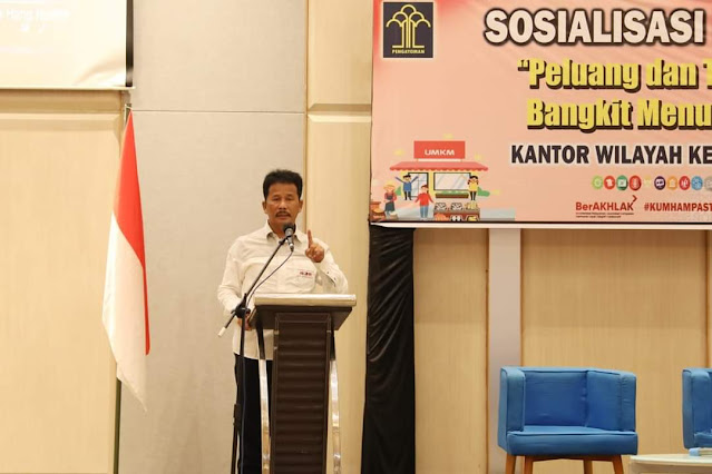 Buka Sosialisasi Perseroan Perorangan, Rudi Minta Pelaku UMKM Tentukan Targetnya Sebelum Memulai Usaha Buka Sosialisasi Perseroan Perorangan, Rudi Minta Pelaku UMKM Tentukan Targetnya Sebelum Memulai Usaha