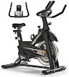 MGDYSS Exercise Bike - Stationary Cycling Bike with LCD Monitor