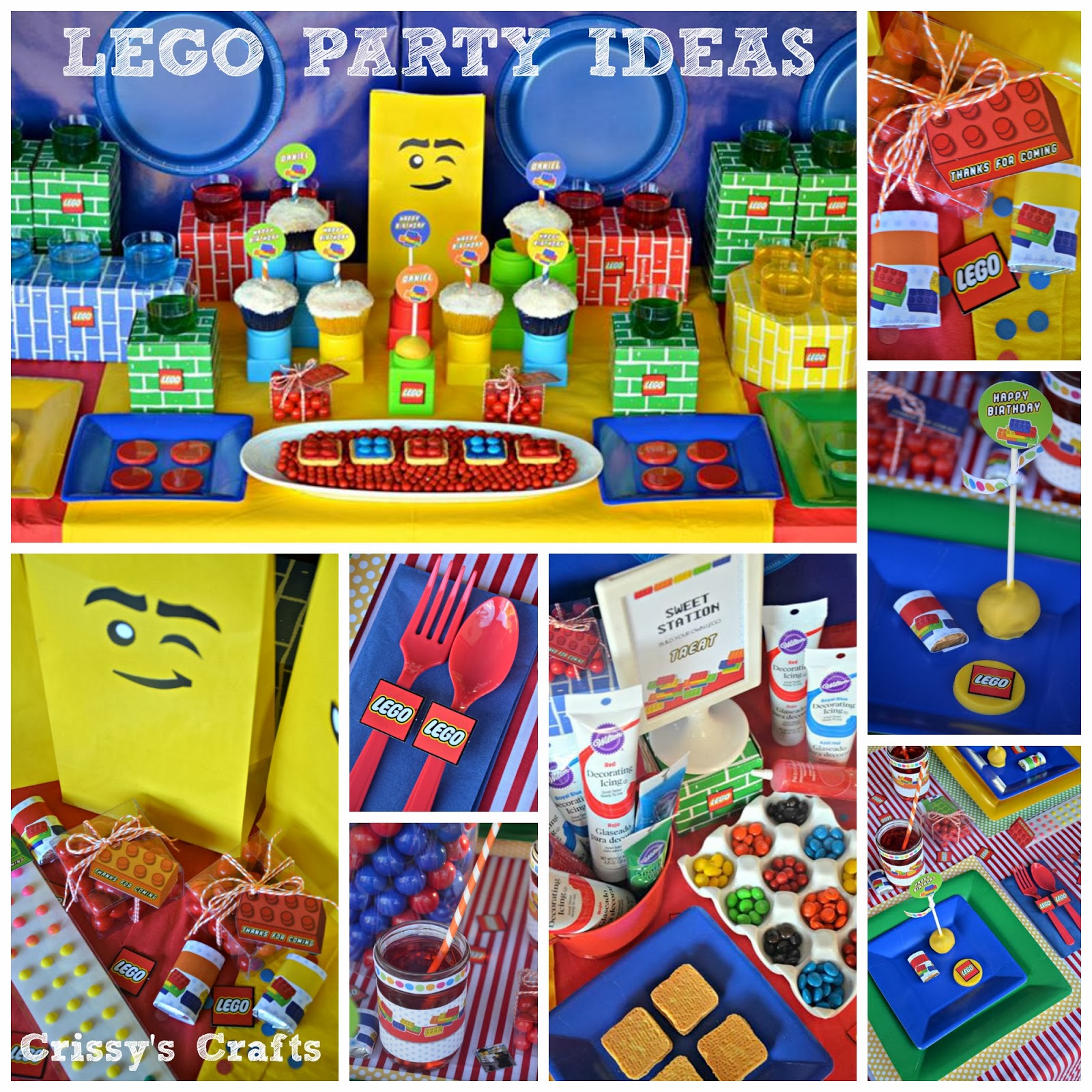 Crissy s Crafts Lego  Party  Favor  Ideas Blog Hop