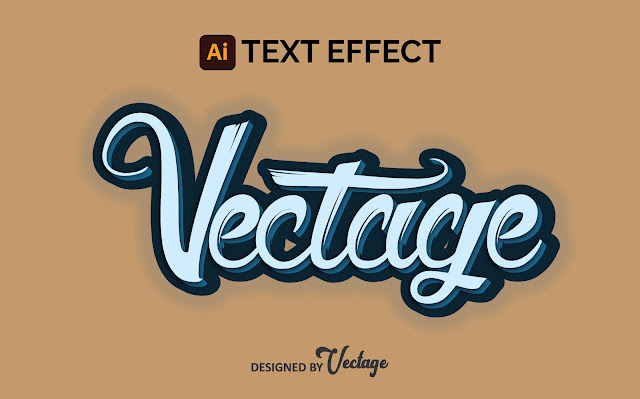 Text Effect, Illustrator Text Effect,