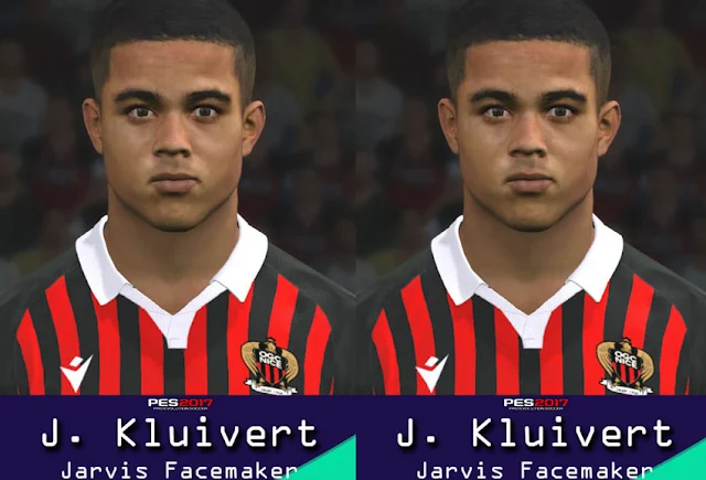 Justin Kluivert Face For PES 2017