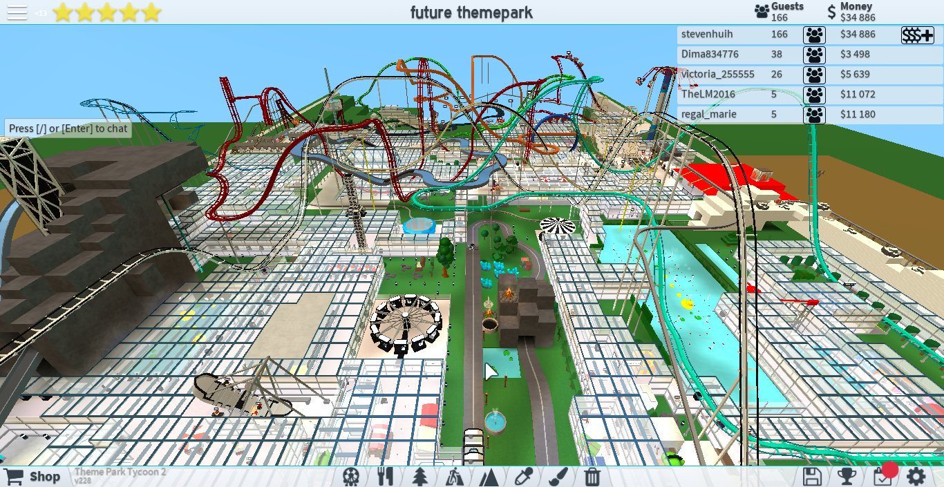 The Adventures Of Stevenhuih - theme park tycoon 2 1 big rides big fun roblox theme park tycoon 2 video dailymotion