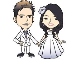 Cartoon Wedding Pictures