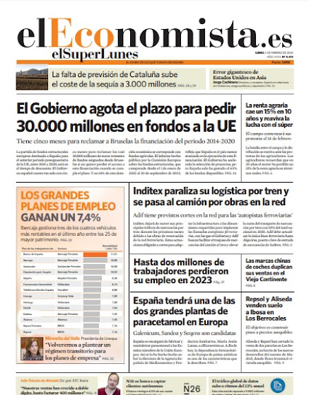 EL SUPER LUNES de El Economista · Lunes, 5 Febrero 2024 · En PDF