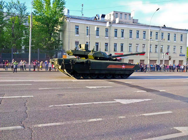 Victory Day Parade Rehearsal 2016 Moscow, Russia