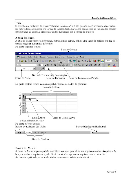 APOSTILA DE EXCEL