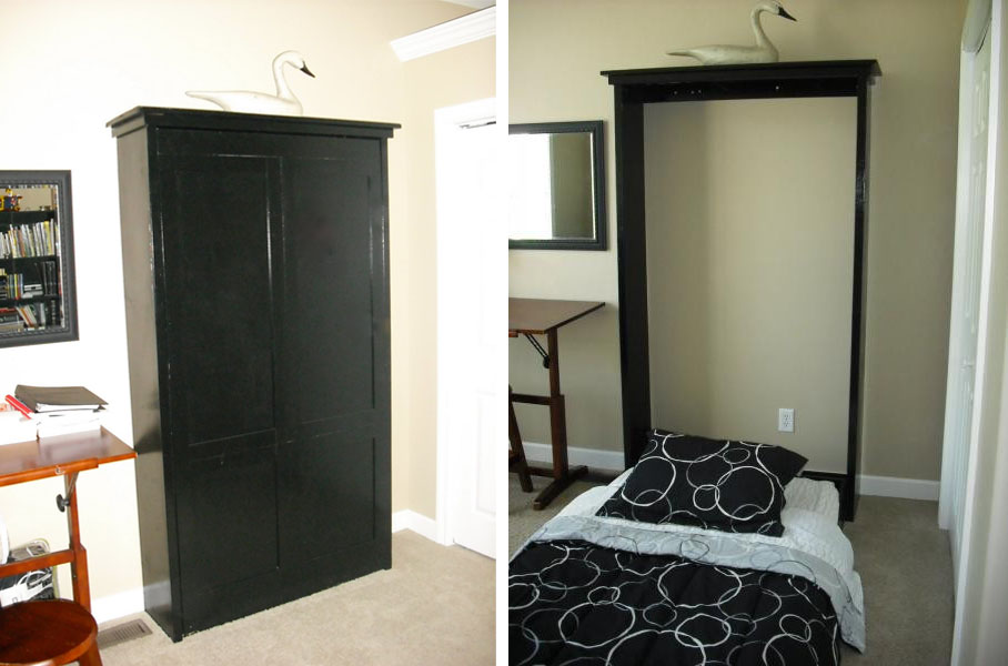 simple murphy bed plans