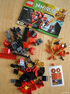 lego ninjago - aka usagi mech parts