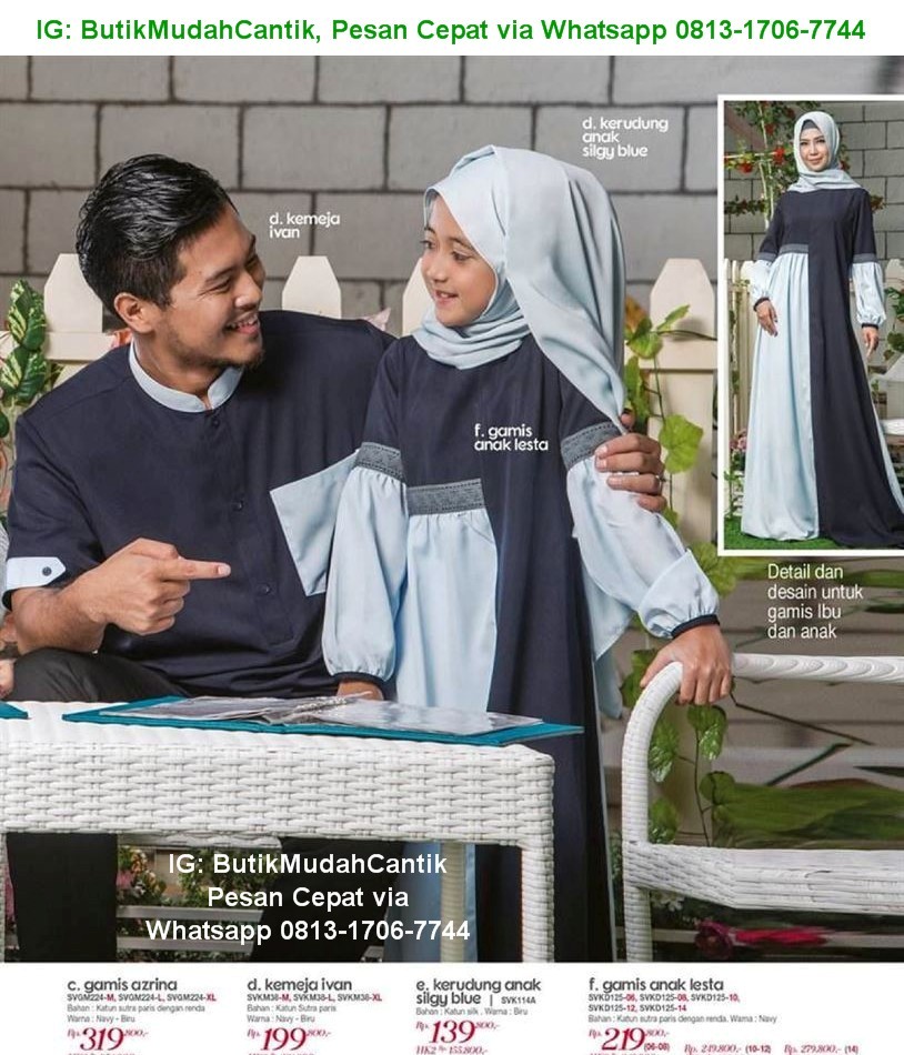 Pakaian Wanita Indonesia  Baju Muslim Terbaru  Butik Mudah Cantik: Baju Muslim Couple Ayah Ibu 