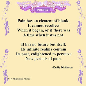 Poetry by people with chronic pain and fibro