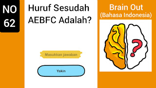 Kunci Jawaban Brain Out Level 61: Cari Segi Enam