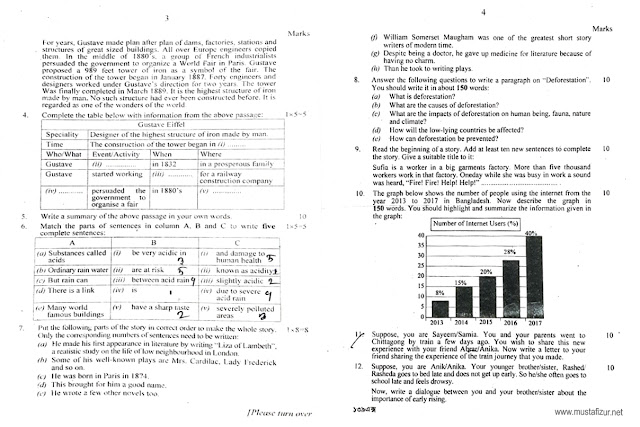 SSC English 1st Paper 2018 - B