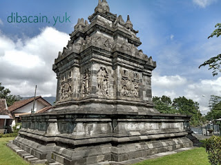 "menatap warisan raja indra: candi pawon"