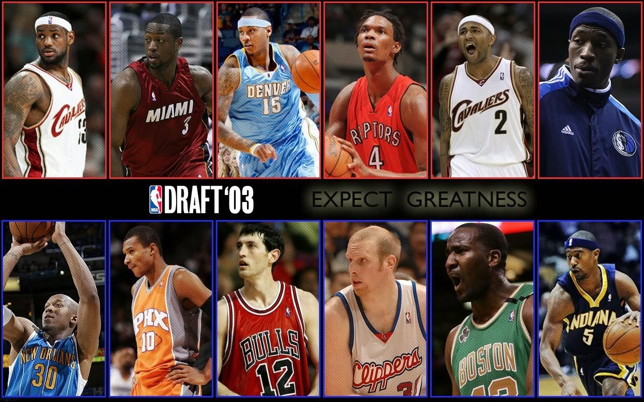 NBA Draft as talented as the 2003 Lebron, Wade, Melo lottery?