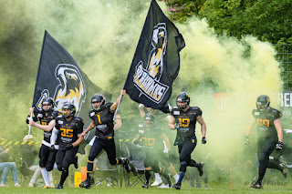 Sportfotografie American Football NRW Münster Blackhawks Düsseldorf Bulldozer