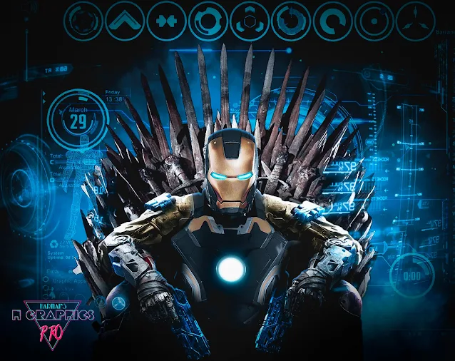 Iron Man in Throne, game of thrones wallpaper, got wallpaper, got edit, got photoshop, game of thrones photoshop, photoshop manipulation, iron man wallpaper hd, tony stark photoshop, tony stark iron man, tony stark edit, robert downey jr, mcu wallpaper, marvel comics wallpaper, HGraphicsPro