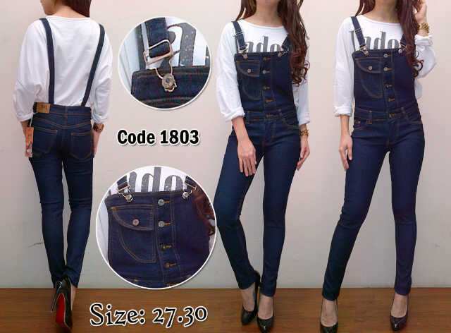 BUTIK CELANA JEANS TERBARU  OVERALL JEANS DAN JOGGER JEANS 