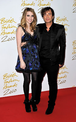 Emma Roberts at the British Fashion Awards Pics