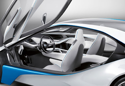 Revealed Diesel-electric powered 2009 BMW Vision EfficientDynamics Concept