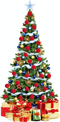 Animasi Pohon Natal Bergerak untuk HP Android_Animated Christmas Tree Android-iPhone_NHJX