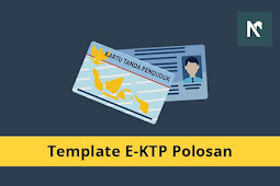 Download Template KTP/E-KTP Kosong PNG, CDR, dan PSD