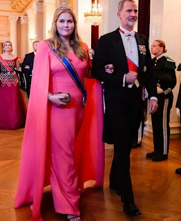 Princess Catharina-Amalia of the Netherlands tiara debut