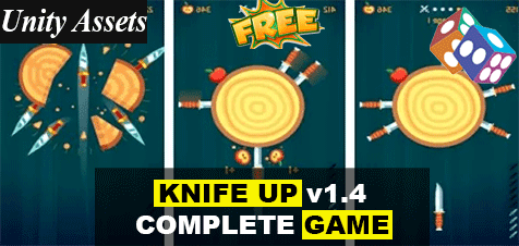 Knife Up v1.4 Complete Unity Game - Unity Free Assets
