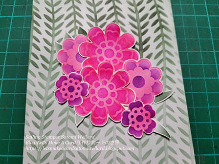 Stampin'Up! Stencils by Sailing Stamper Satomi Wellard