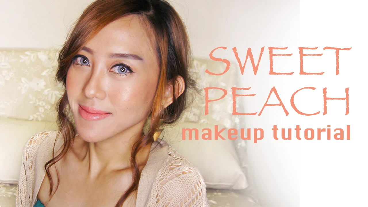 Sweet Romantic Peach Make Up Tutorial Mukti Lim MUA Beauty