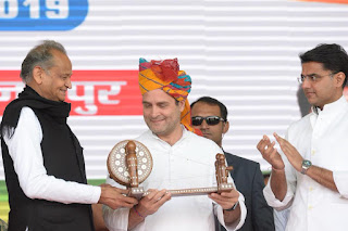 #CongressKisanKeSaath, Rahul Gandhi , Ashok Gehlot, Sachin Pilot, Mahatama Gandhi, Rahul with gehlot, rajasthan news