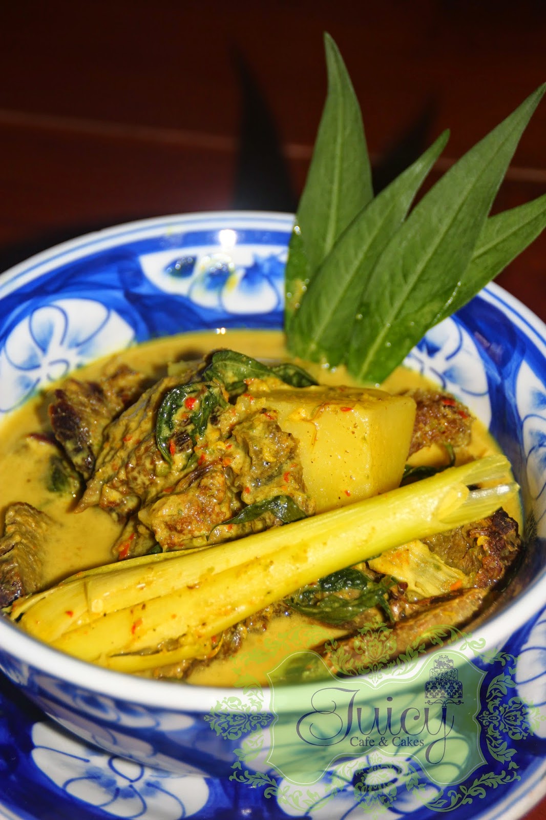 JUICY CAFE: DAGING SALAI MASAK LEMAK CILI PADI