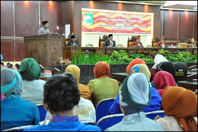 Ka. Kankemenag Hadiri Rapat Paripurna Istimewa DPRD Kab. Tala