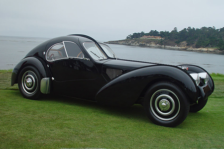 AutoSleek: "1935 Bugatti Type 57SC Atlantic : The World’s Most